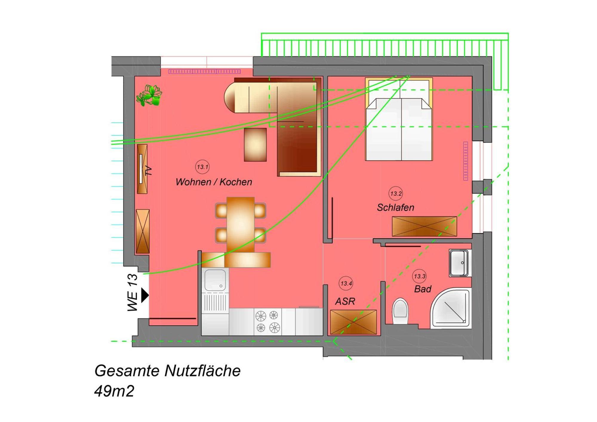 Traumhaftes Appartement - Odins Blick Wohnung 13 , Sauna Und Privatstrand, Blick Zur Ostsee Лоббе Экстерьер фото