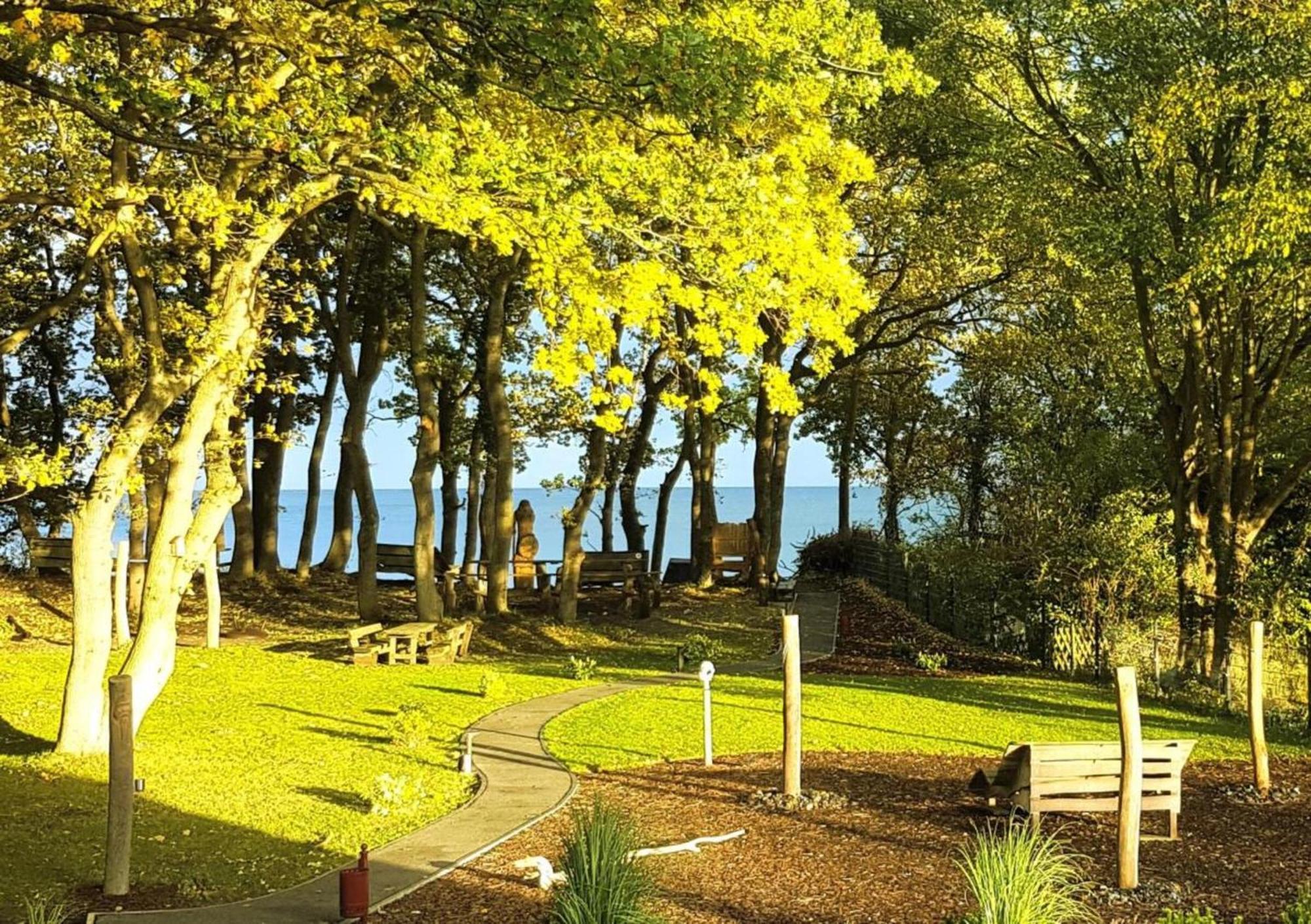 Traumhaftes Appartement - Odins Blick Wohnung 13 , Sauna Und Privatstrand, Blick Zur Ostsee Лоббе Экстерьер фото