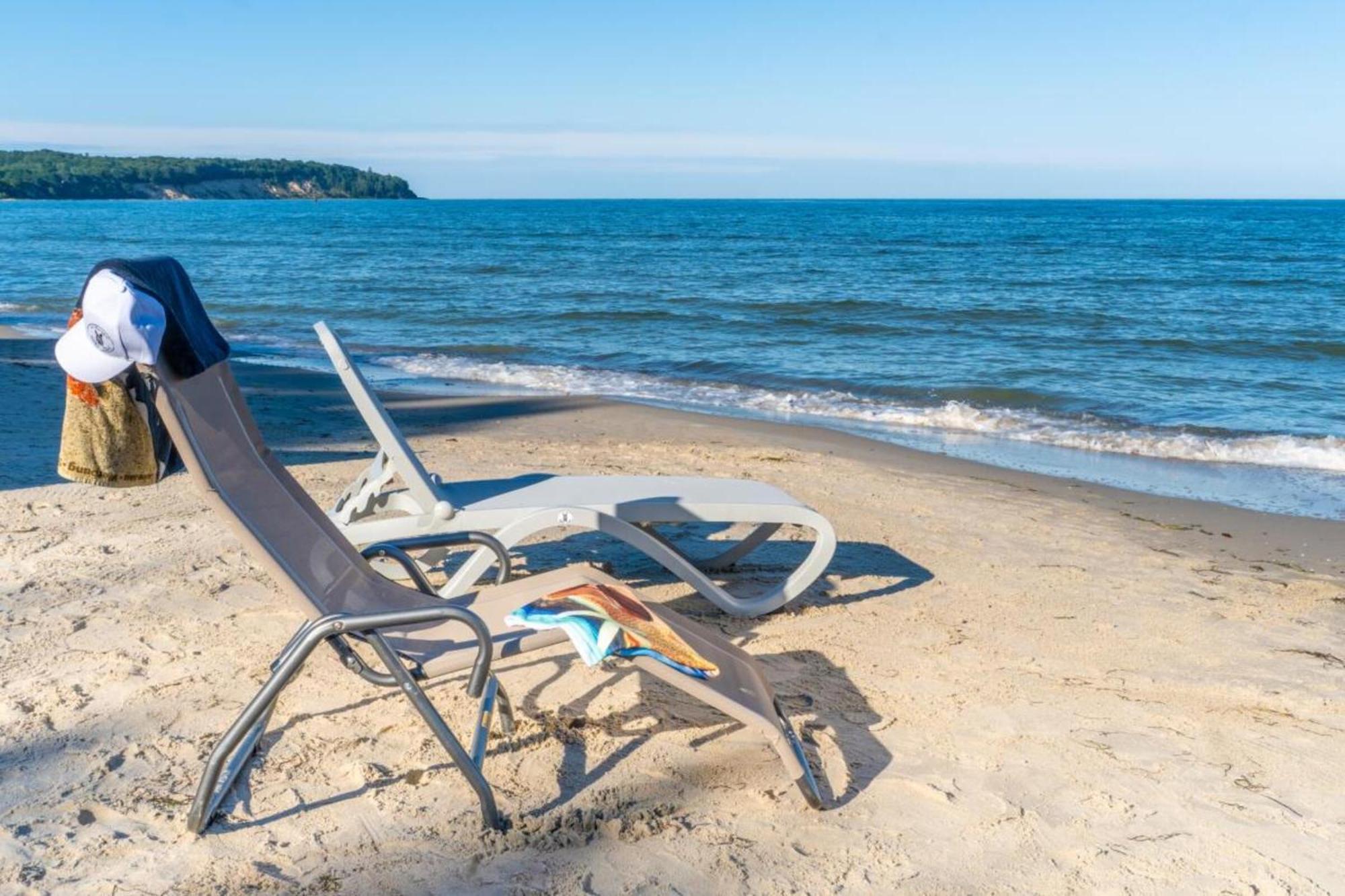 Traumhaftes Appartement - Odins Blick Wohnung 13 , Sauna Und Privatstrand, Blick Zur Ostsee Лоббе Экстерьер фото